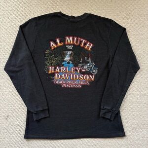 Harley Davidson Graphic Long Sleeve Shirt